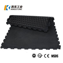 Farm Livestock Anti Slip/Fatigue Cow/Horse Stable Stall Safety Rubber Floor Comfort Mats with Interlocking